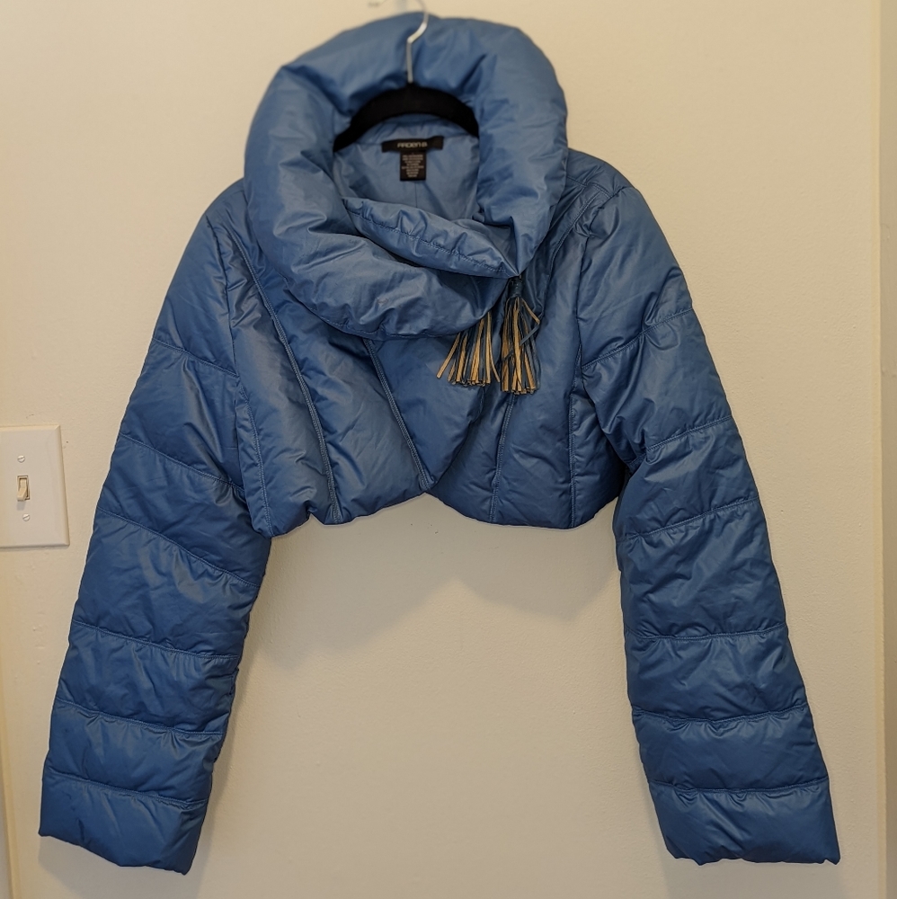 Arden B Bolero Cropped Puffer Jacket